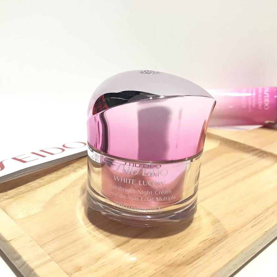 Review kem dưỡng trắng da ban đêm Shiseido White Lucent ...