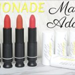 Bộ sưu tập son Lemonade Matte Addict Lipstick với 5 màu son chờ các nàng khám phá (nguồn: Internet)