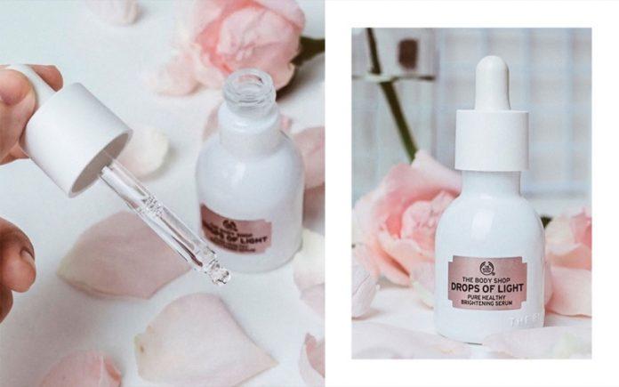 Bao bì của The Body Shop Da Drops Of Light Pure Healthy Brightening Serum