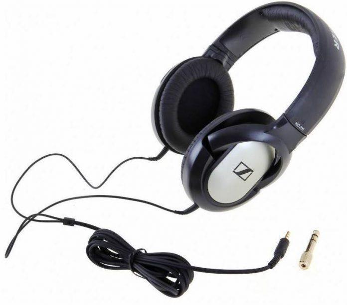 Hình ảnh tai nghe chụp tai Sennheiser HD 201