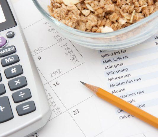 tính calo giảm cân