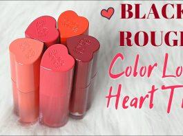 Black Rouge Color Lock Heart Tint
