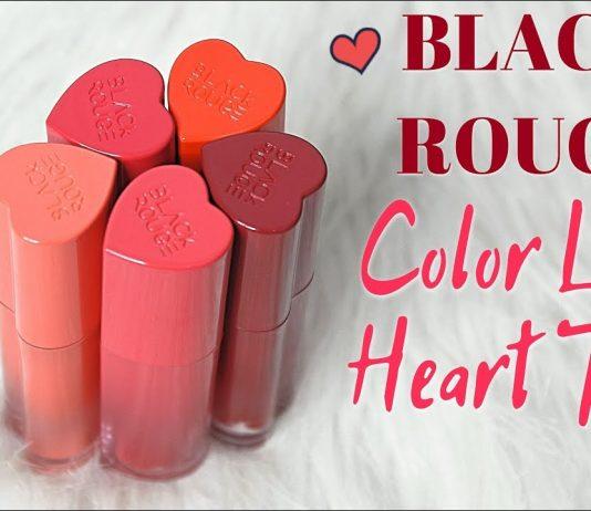 Review son Black Rouge Color Lock Heart Tint: thiết kế xinh xắn đốn tim các nàng Black Rouge Color Lock Heart Tint