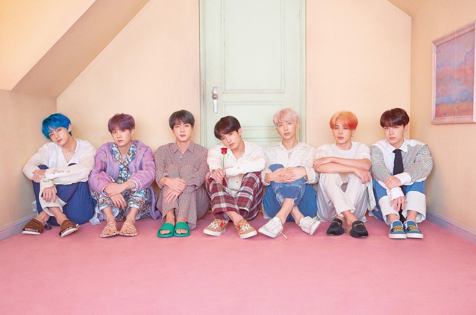 BTS góp mặt đầy đủ trong bảng xếp hạng giá trị thương hiệu cá nhân của 100 nhóm nhạc nam tháng 8/2019