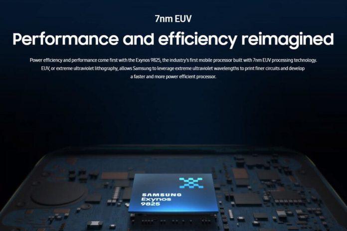 Chip exynos 9820 với hiệu năng mạnh mẽ vượt trội. Ảnh: internet