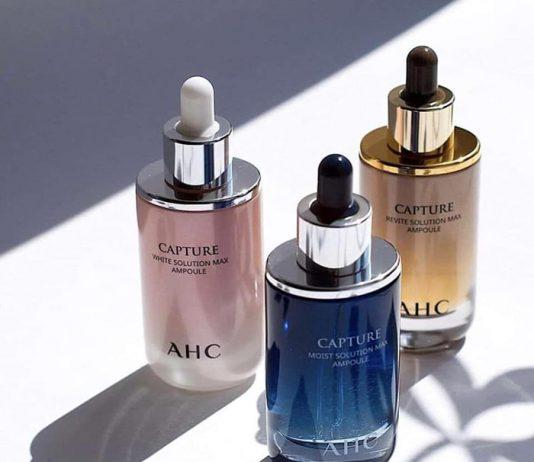 AHC Capture Solution Max Ampoule có thiết kế vô cùng sang chảnh. (nguồn: Internet)