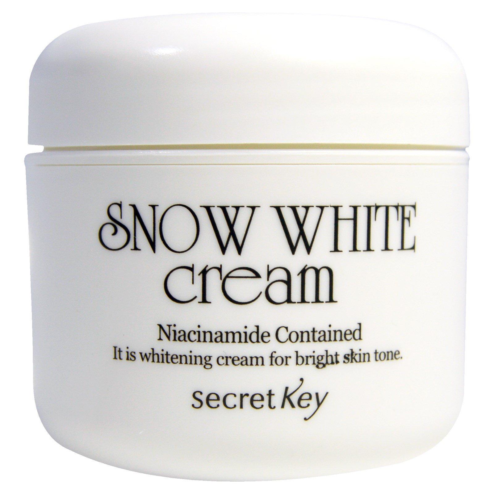 Review kem dưỡng trắng da Snow White Cream Secret Key - BlogAnChoi