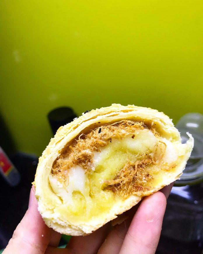 Bánh trung thu Đài Loan nhân mochi ruốc