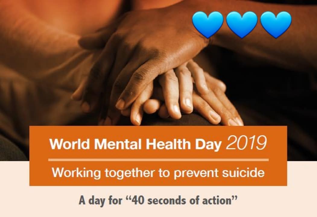 Ngày Sức khỏe Tâm thần Thế giới 10/10: WHO kêu gọi phòng chống tự tử với chiến dịch 40 Giây Hành Động