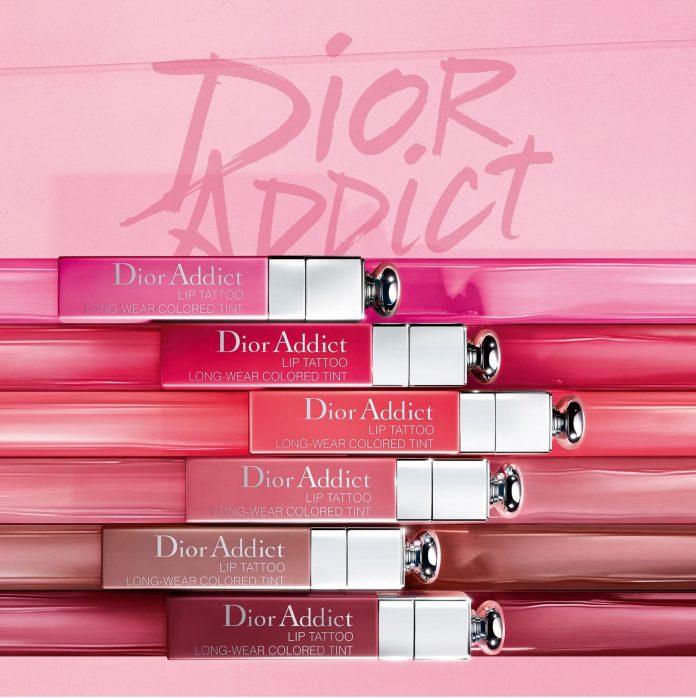 Thỏi son "xăm" đình đám Dior Addict Lip Tattoo Long Wear Colored Tint khiến nhiều cô nàng điên đảo