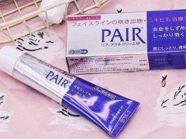 review kem trị mụn Pair Nhật Bản