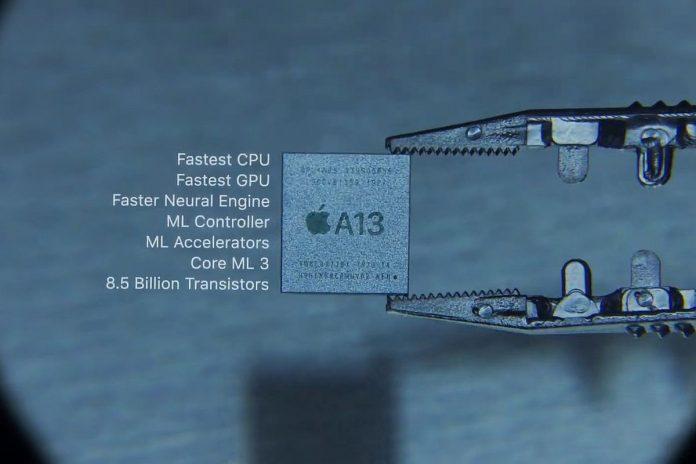 A13 Bionic là bộ vi xử lí mạnh nhất của Apple ở thời điểm hiện tại. Ảnh: internet