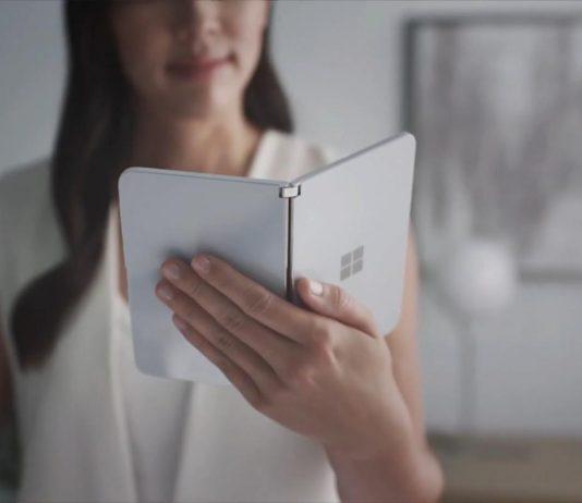Surface Duo sẽ là đối thủ lớn của Galaxy Fold. Ảnh: internet
