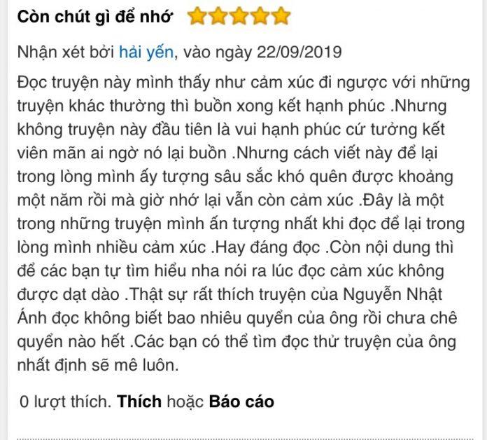 truyện dài nguyễn nhật ánh