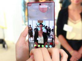 Ứng dụng AR Doodle trên Samsung Galaxy Note 10