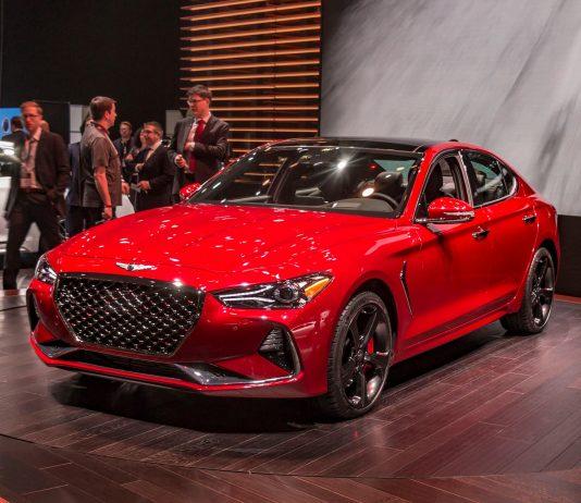 Không chỉ có ngoại thất đẹp mà Genesis G70 còn rất an toàn. Ảnh: internet