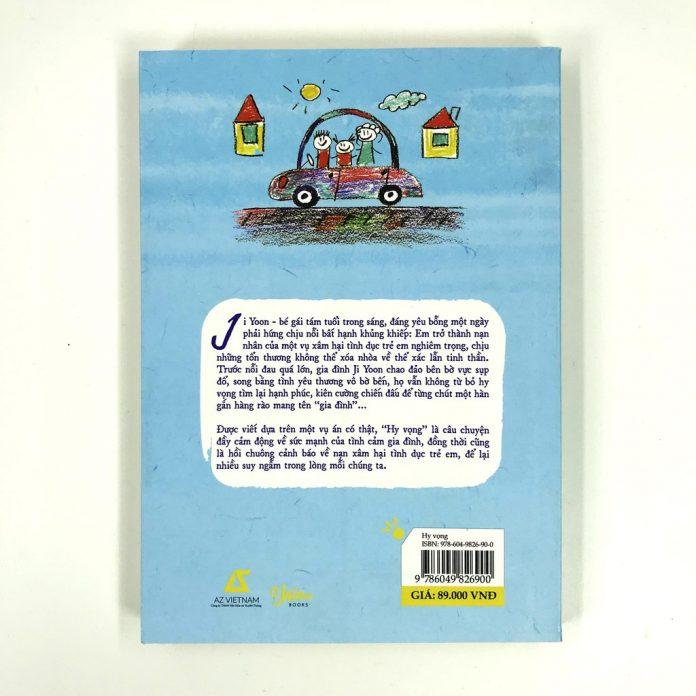 Ảnh bìa sách Hy Vọng (Ảnh: Internet)