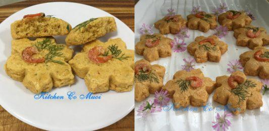 Cách làm bánh quy tôm khô