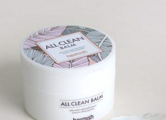 Sáp tẩy trang Heimish All Clean Balm có kết cấu màu trắng dạng kem đặc. (nguồn: Internet)