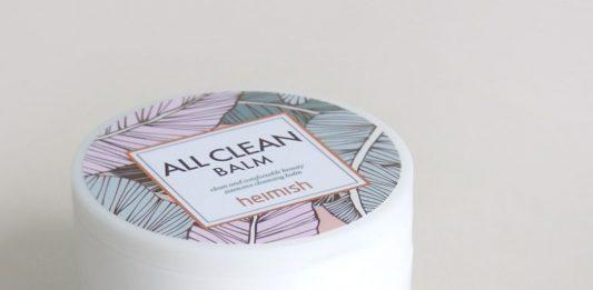 Review sáp tẩy trang Heimish All Clean Balm: tẩy sạch nhẹ dịu mọi bụi bẩn Sáp tẩy trang Heimish All Clean Balm có kết cấu màu trắng dạng kem đặc. (nguồn: Internet)