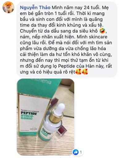 Aesthenia cải thiện rõ rệt vấn đề về da. (Nguồn: Internet)