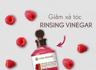 Giấm xả tóc Yves Rocher Brilliance Shine Rinsing Vinegar với tông đỏ nổi bật bắt mắt. (nguồn: Internet)