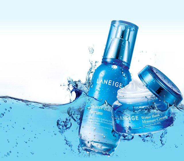 Ứng dụng cân bằng nước hiệu quả của Laneige đã đem lại một làn da ẩm mượt và rạng rỡ suốt cả ngày. (Nguồn: Internet).