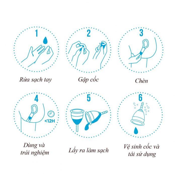 Hướng dẫn sử dụng cốc nguyệt san
