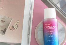 kem chống nắng dạng sữa Sunplay Skin Aqua Tone Up UV Milk