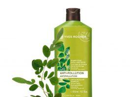 Dầu gội Yves Rocher Anti - Pollution giúp thanh lọc, thải độc tố cho mái tóc suôn mượt, bóng khỏe. (Ảnh: Internet)