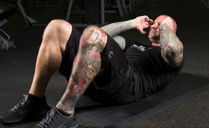 Tập cơ bụng đúng cách cho nam.