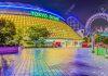 Vẻ đẹp của Tokyo Dome về đêm
