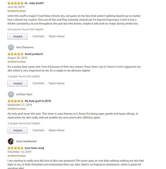 Đánh giá tích cực của khách hàng trên trang web Amazon. (Nguồn: Bloganchoi).