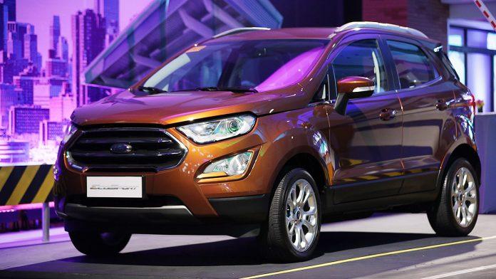 Ford EcoSport phiên bản màu nâu hổ phách