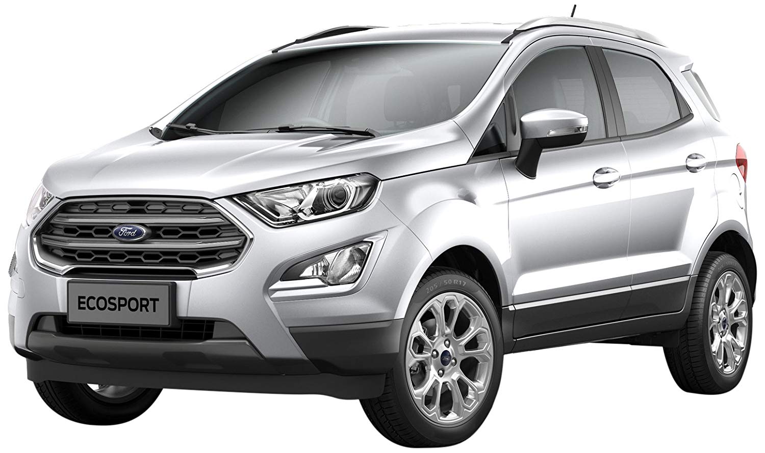 Ford EcoSport phiên bản màu bạc ánh kim