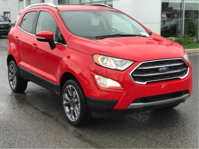 Ford EcoSport phiên bản màu đỏ ngọc Ruby