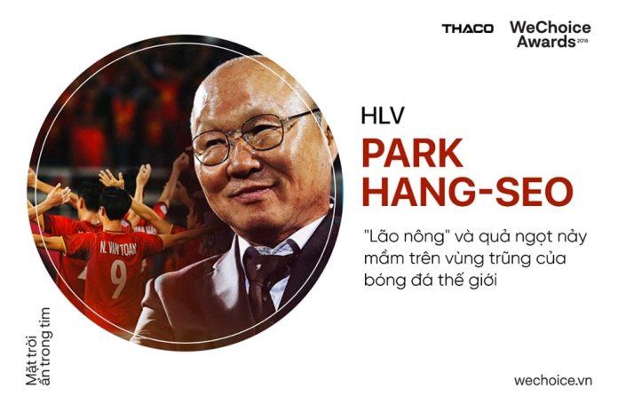 HLV Park Hang Seo từng được đề cử Nhân vật truyền cảm hứng vào năm 2018