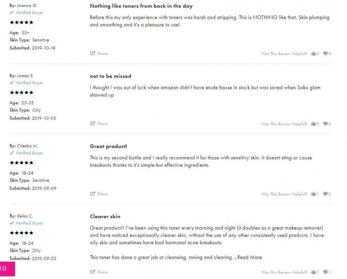 Toner SoonJung được khách hàng quốc tế đánh giá rất cao về độ lành tính. (Nguồn: BlogAnChoi).