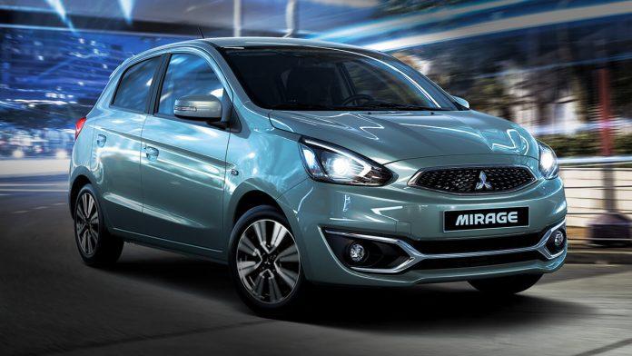 Mẫu xe Mitsubishi Mirage. Ảnh: internet 