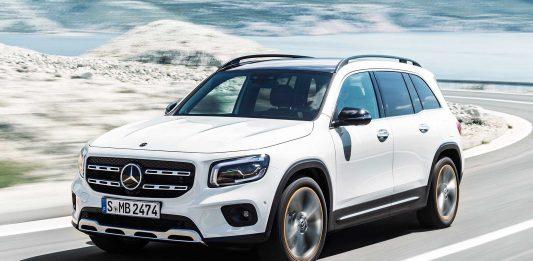Mẫu xe Mercedes-Benz GLB 250. Ảnh: internet