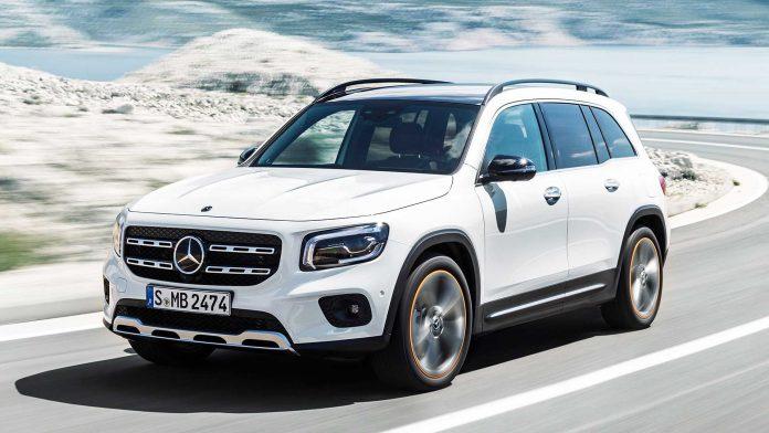 Mẫu xe Mercedes-Benz GLB 250. Ảnh: internet