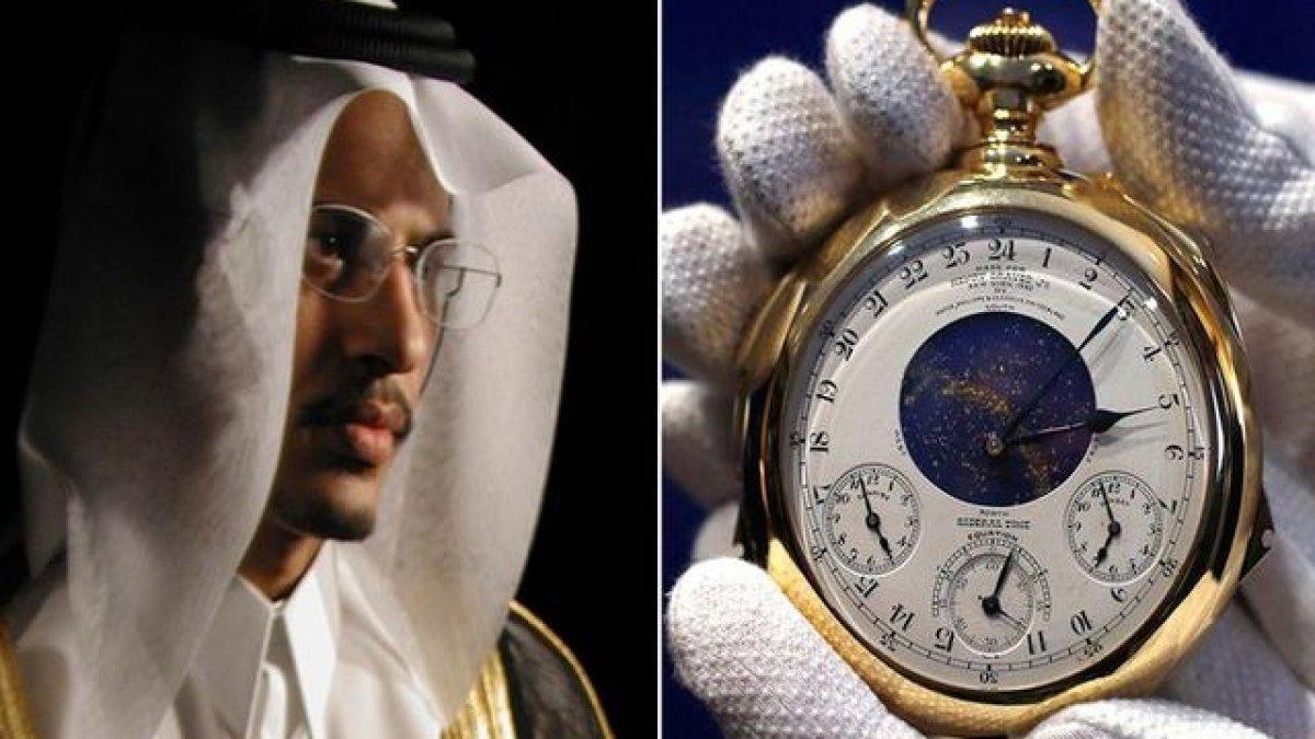 Chiếc đồng hồ được-bán cho Heikh Saud Bin Mohammed Bin Ali Al Thani hoàng tộc Qatar. (Nguồn: Internet).
