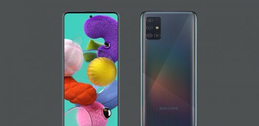 Samsung Galaxy A51 có thiết kế đẹp. Ảnh: internet