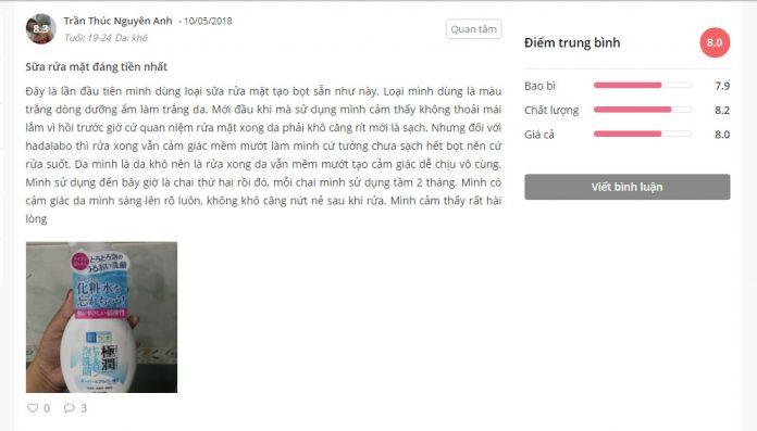 review-sua-rua-mat-tao-bot-hada-labo-gokujyun-foaming-cleanser-lam-sach-duong-am-cho-da-mua-dong-13_1 Làm sạch sâu không gây khô căng, nàng chắc chắn không thể bỏ qua sữa rửa mặt Hada Labo vào mùa đông hanh khô thế này. (Ảnh: BlogAnChoi)