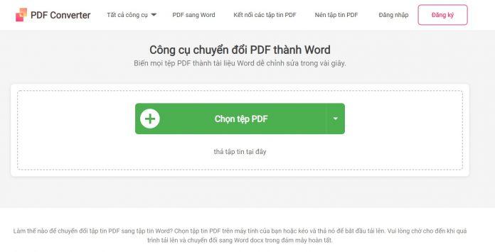 Chọn định dạng bạn muốn chuyển rồi tải tệp tin lên. Ảnh: BlogAnChoi