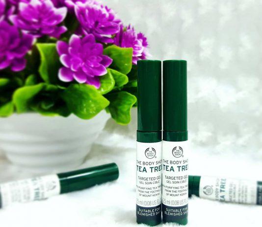 gel trị thâm mụn the body shop tea tree