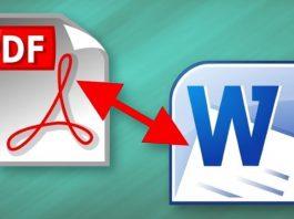 PDF sang Word. Ảnh: internet