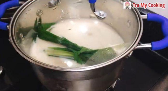 Pudding đậu nành trân châu