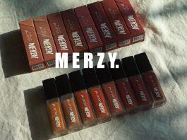 Son Merzy Blur Fit Tint cho lớp finish mờ lỳ đẹp mắt ngay khi vừa chạm môi. (nguồn: Internet)