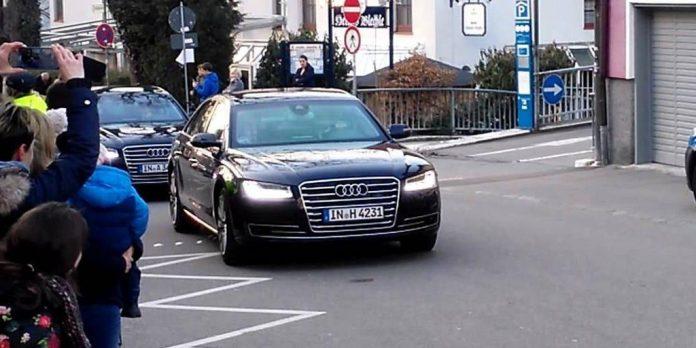 Audi A8 được sử dụng bởi Đức. Ảnh: internet